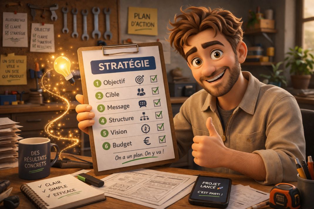 une stratégie gagnante pour votre site web